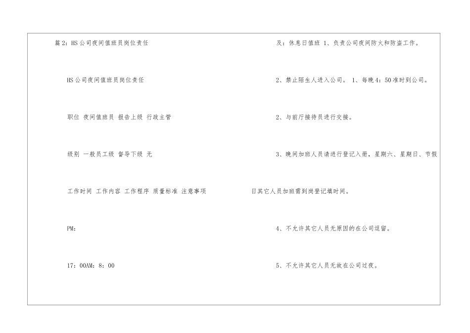 SH公司卫生清洁岗位责任--_第3页