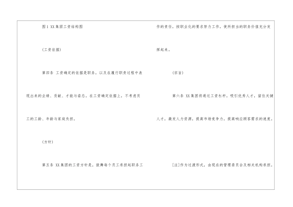 XX集团工资管理制度--_第2页