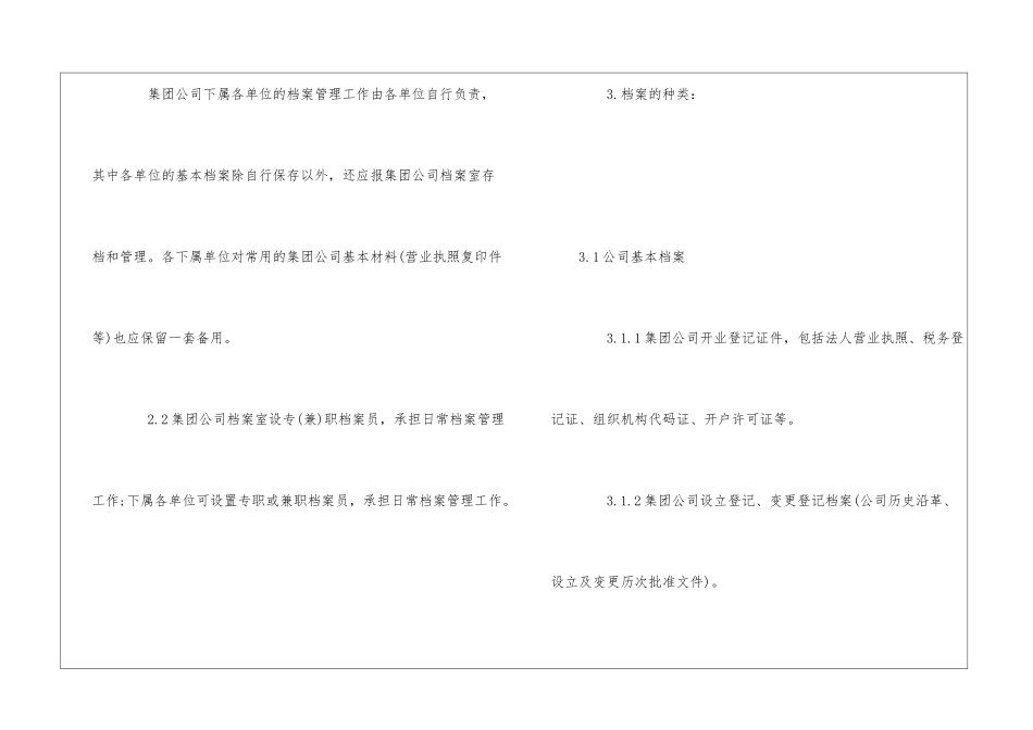 X集团公司档案管理制度--_第2页