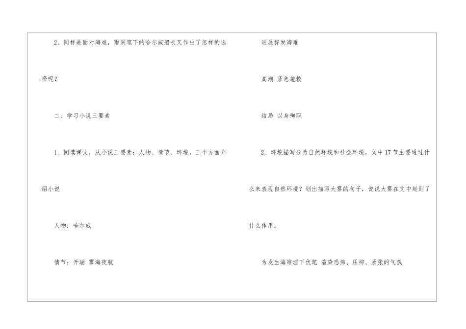 “诺曼底”号遇难记朗读-“诺曼底”号遇难记课文原文-_第2页