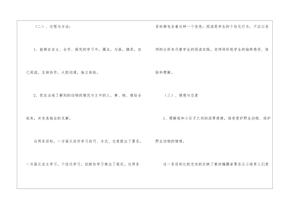 《小狮子爱尔莎》教学札记-_第2页