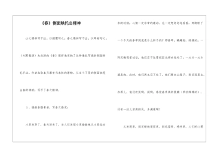 《春》侧面烘托出精神-