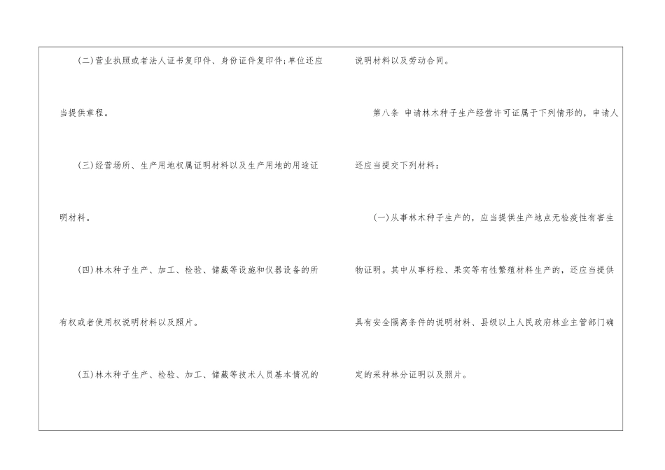《林木种子生产经营许可证管理办法》全文_第3页