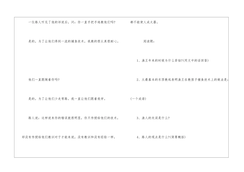 《渔王的儿子》阅读答案-_第2页