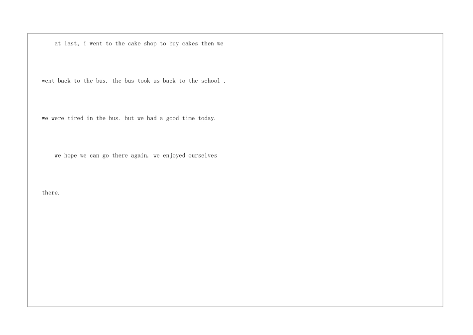 一次学校组织的旅游-高考英语作文_第3页