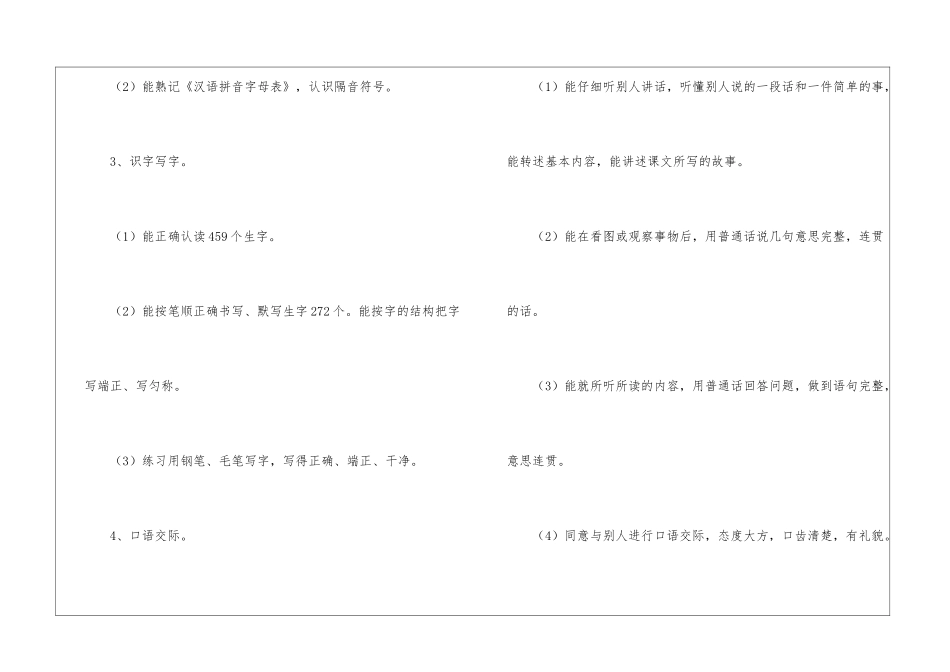 三年级上册语文教学工作计划_第3页