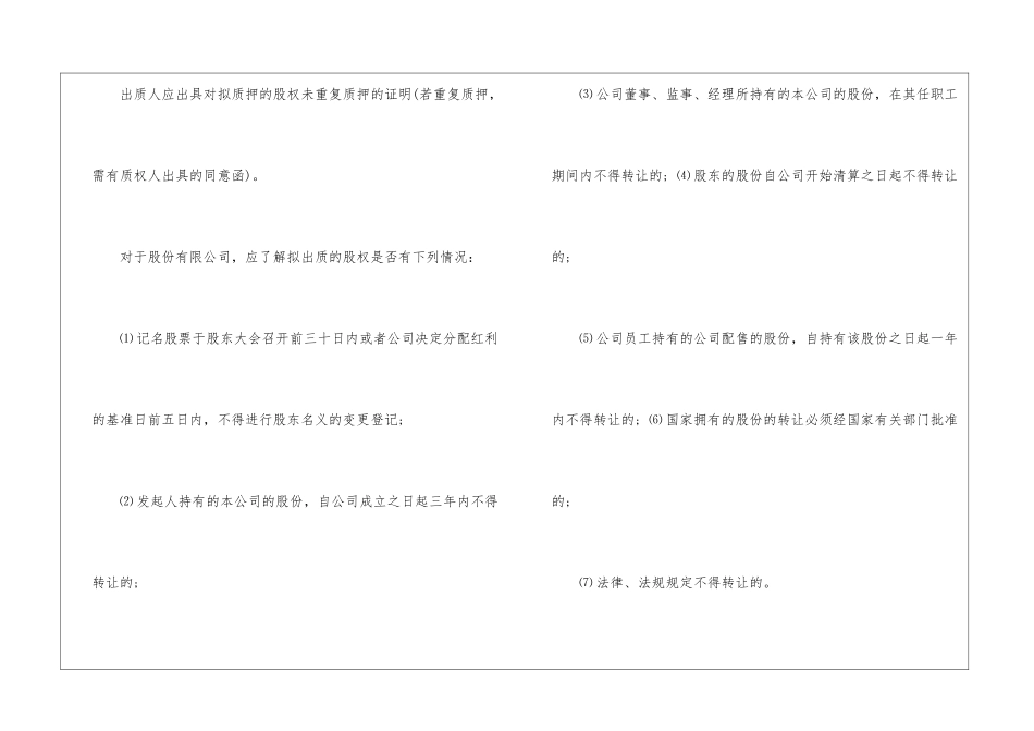 上市公司股权质押程序_第2页