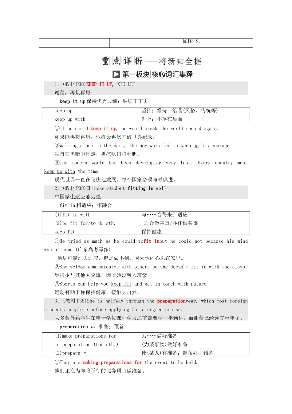 高中英语 Unit 5 Travelling abroadSection Ⅱ Warming Up amp；Reading-Language Points教学案 新人教版选修7-新人教版高二选修7英语教学案_第3页