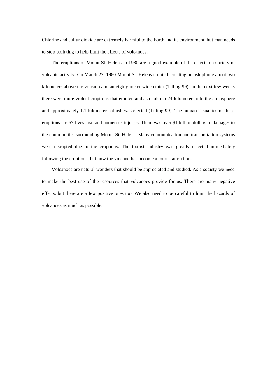 高中英语 Unit 5《The Power of nature-The Societal Effects of Volcanoes》文字素材 新人教版选修6_第3页