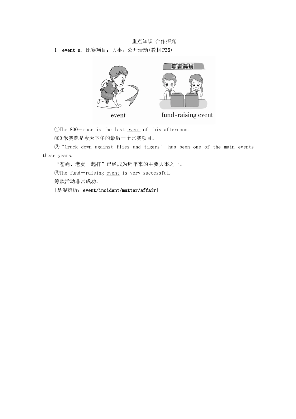 高中英语 Unit 3 Sports and fitness Section Ⅰ Listening and Speaking教学案 新人教版必修第一册-新人教版高一第一册英语教学案_第2页