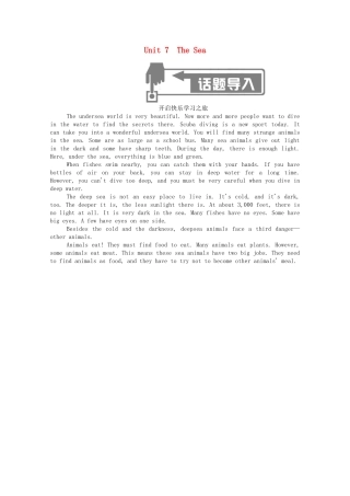 高中英语 Unit 7 The Sea Period One Warm-up  Lesson 1 The Spirit of Explorers学案（含解析）北师大版必修3-北师大版高一必修3英语学案