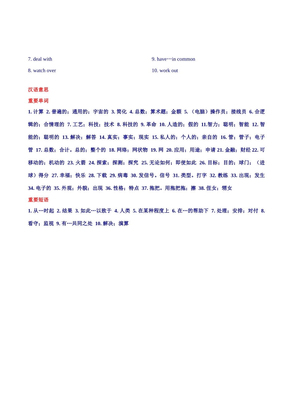 高中英语 unit3重要单词及短语整理素材 新人教版必修2_第2页