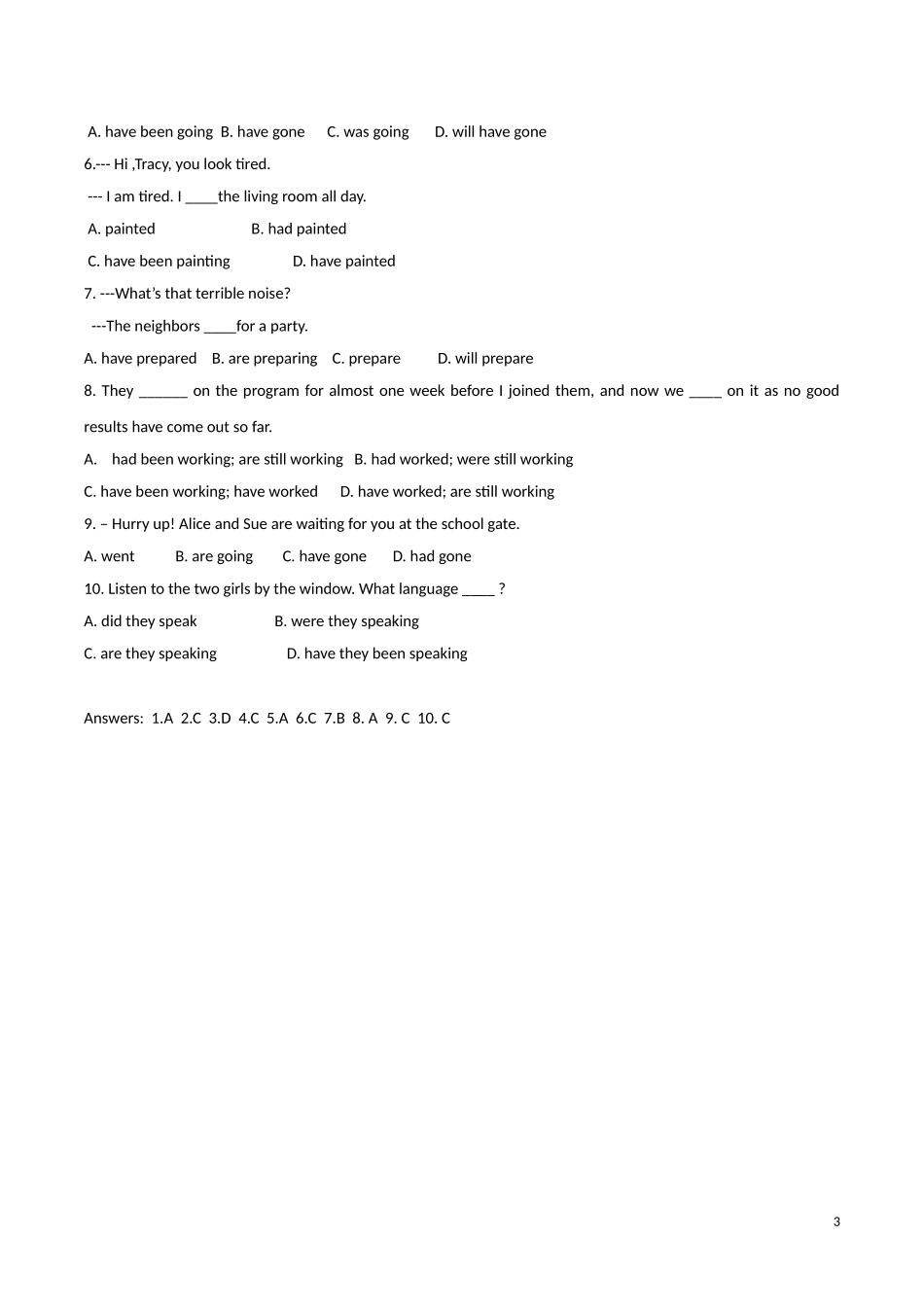 高中英语 Unit 9 lesson1《wheels》On your bike学案3 北师大版必修3_第3页
