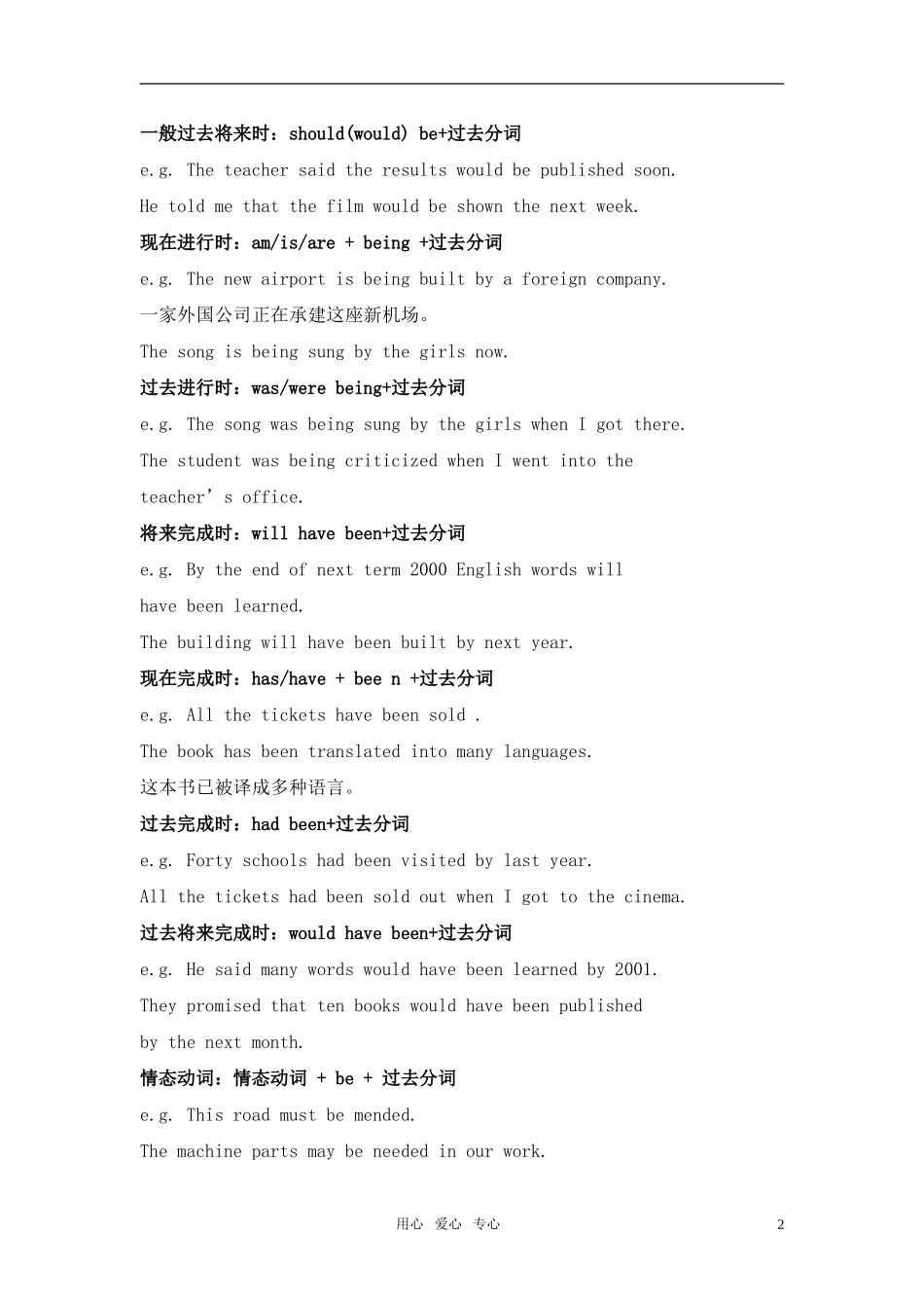 高中英语 unit3 tomorrow’s world-grammar and usage学案 牛津译林版必修4_第2页