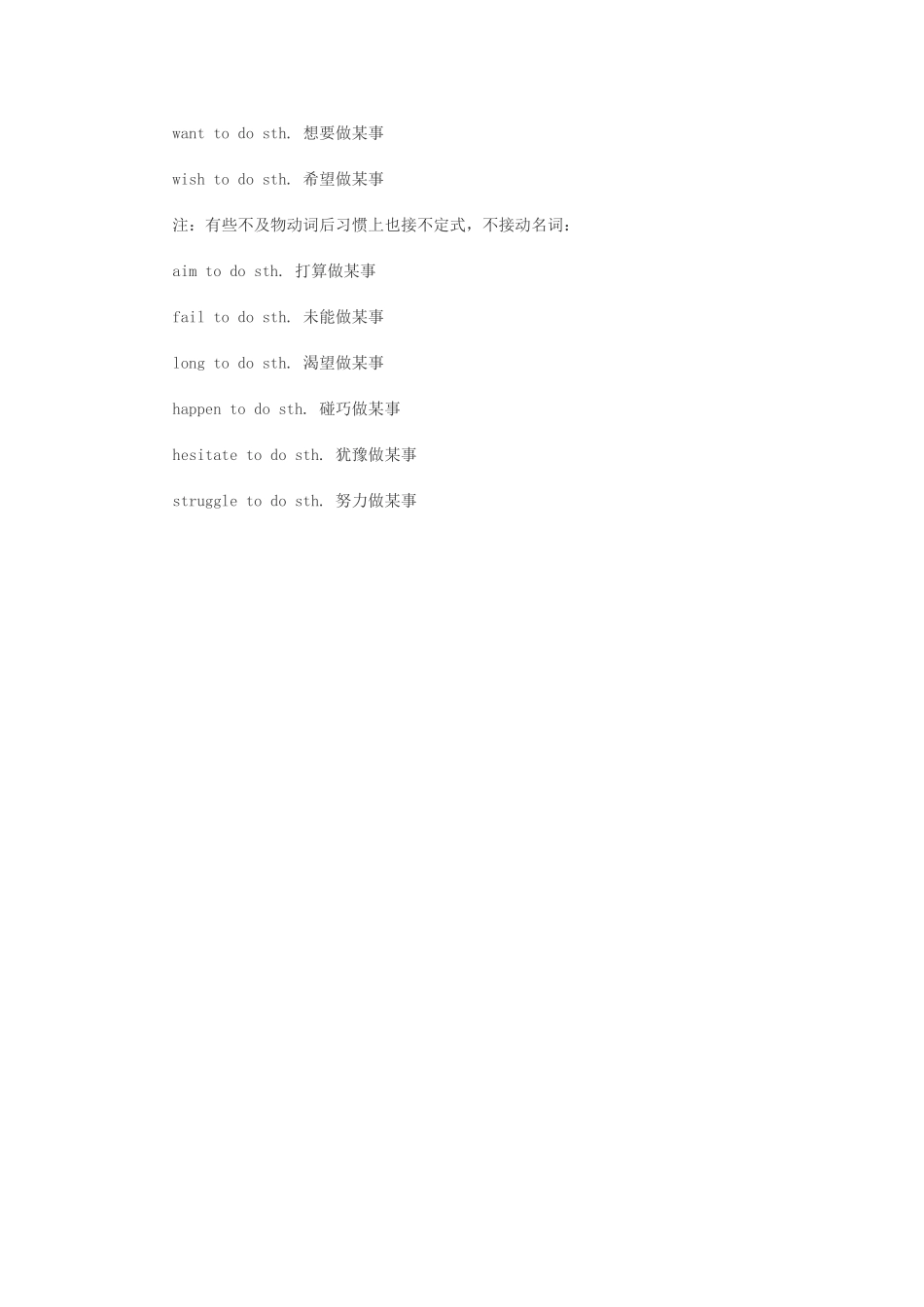 高中英语 固定搭配总结_第2页