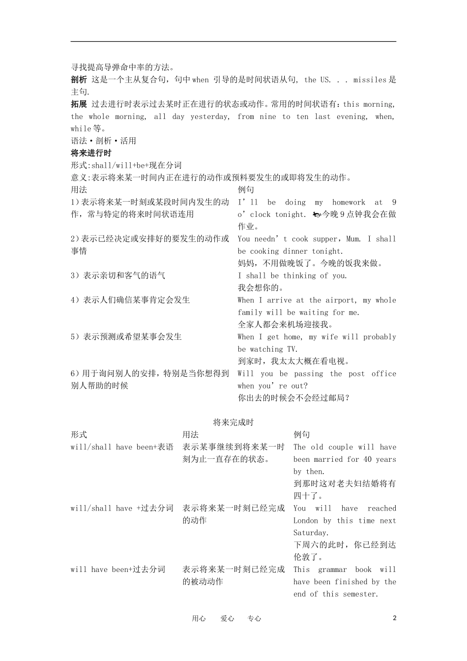 高中英语 难句 剖析 拓展（Unit 20 NEW FRONTIERS）学案 北师大版_第2页