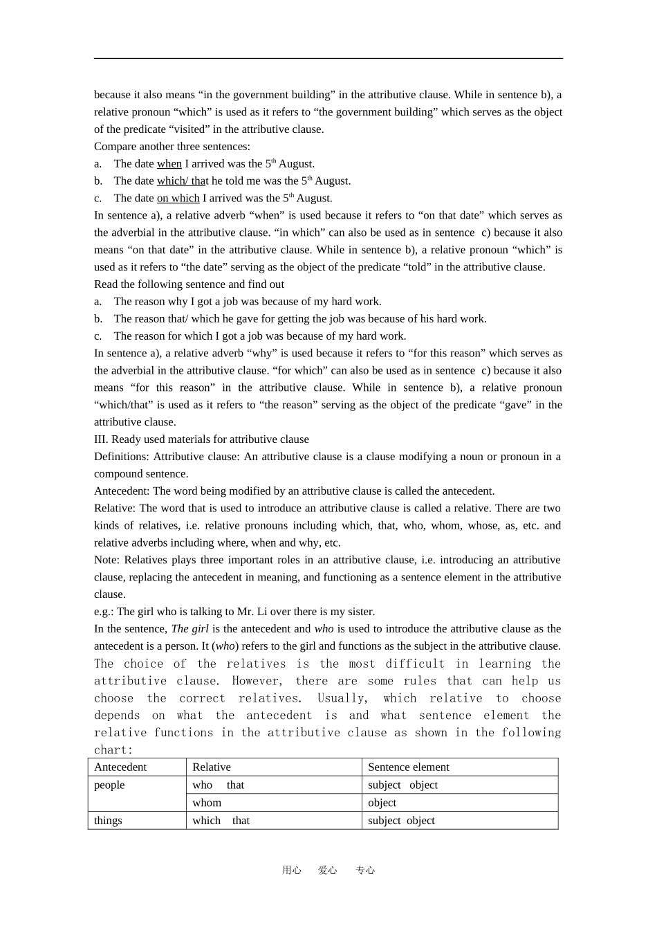 高中英语：unit5 grammar学案（新人教版必修1）_第2页
