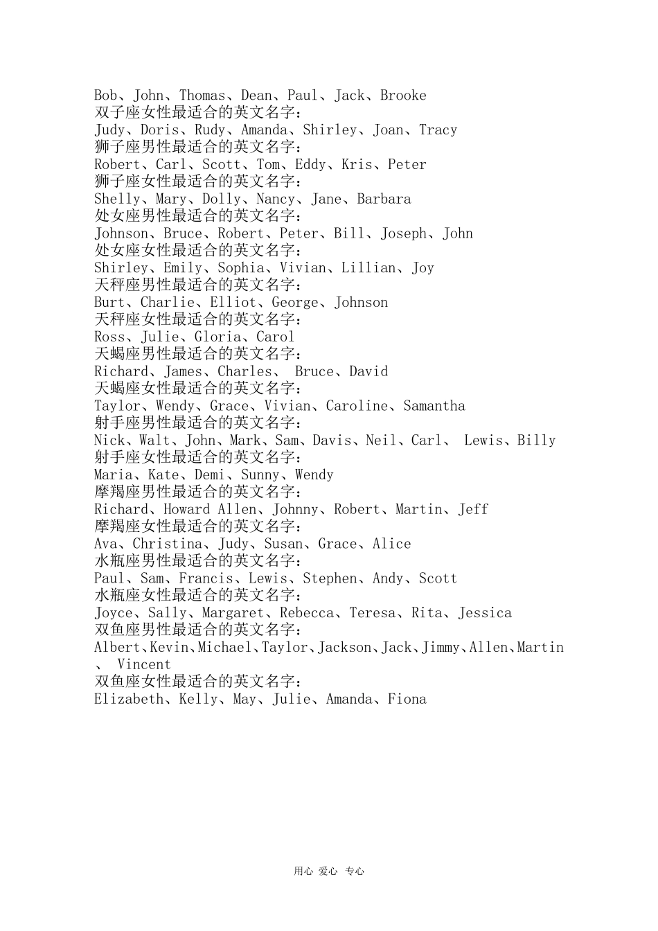 高中英语：取英文名字的方法素材人教新课标必修1_第2页