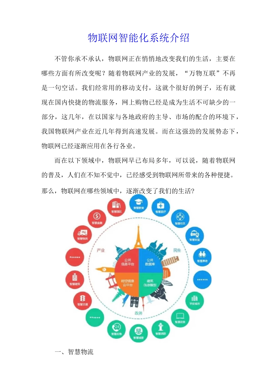 物联网智能化系统介绍_第1页