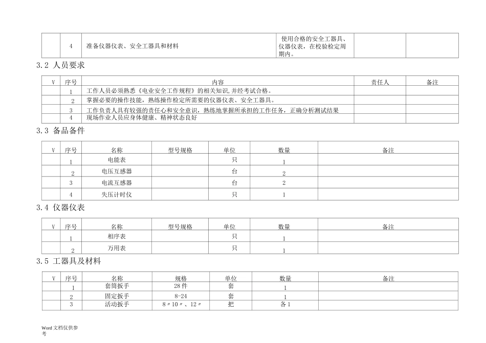 高压计量装置安装更换作业指导书_第3页