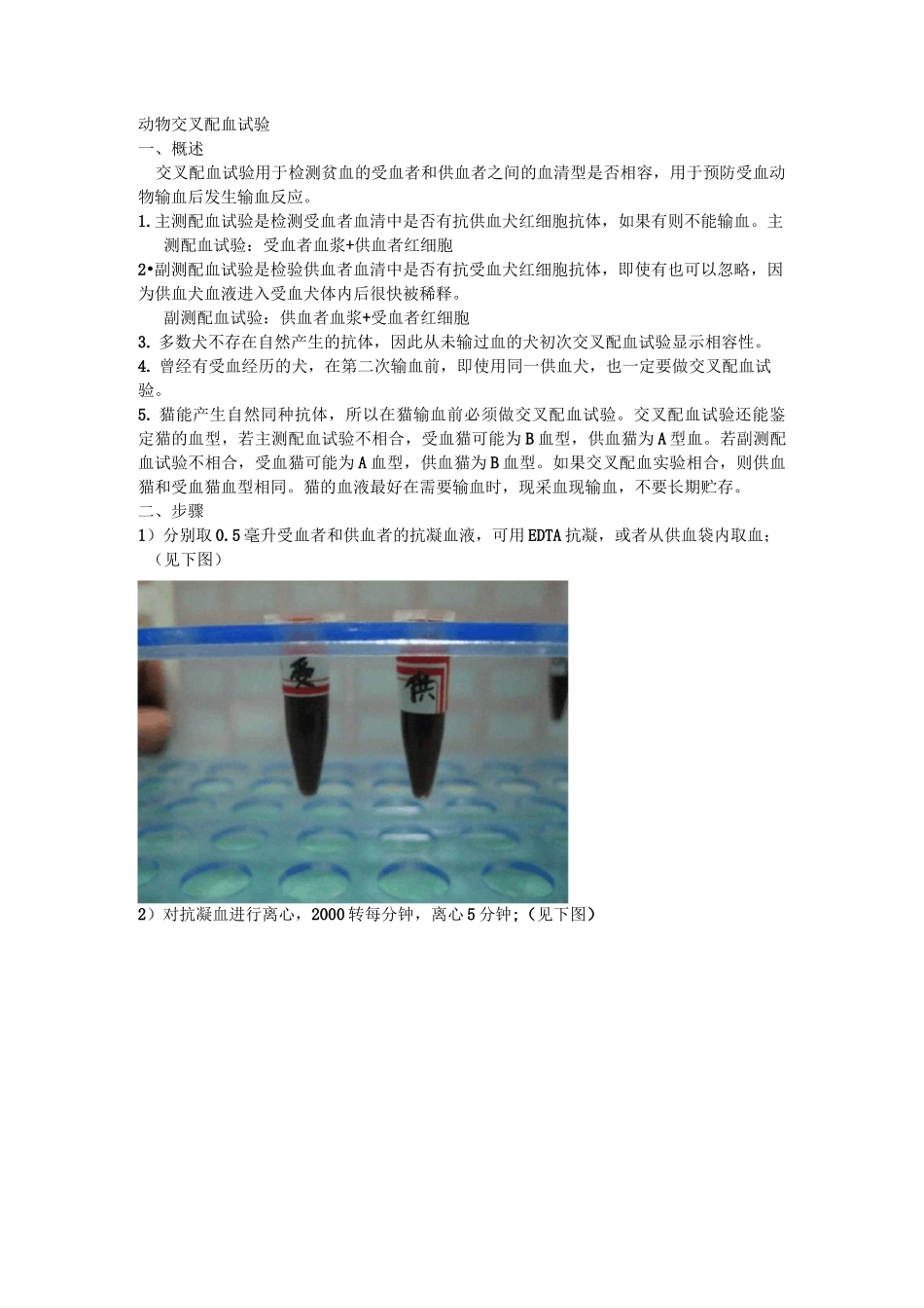 犬猫血液 输血的知识_第1页