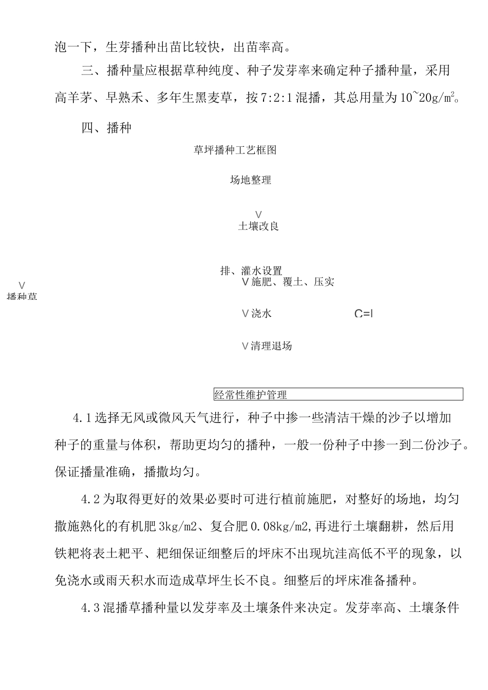 混播草草坪施工方案_第3页