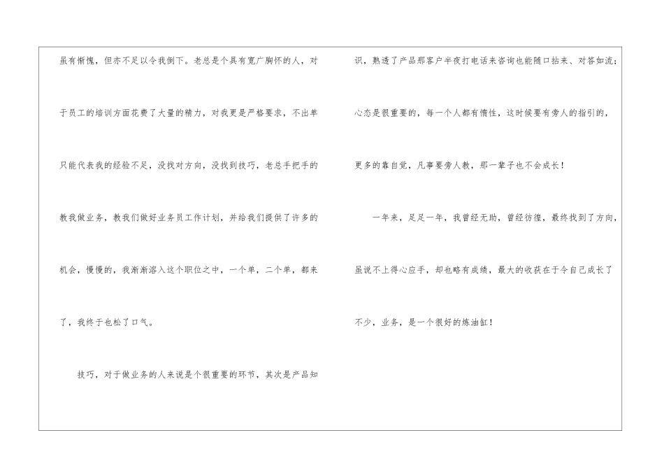 业务员个人的工作总结_第3页