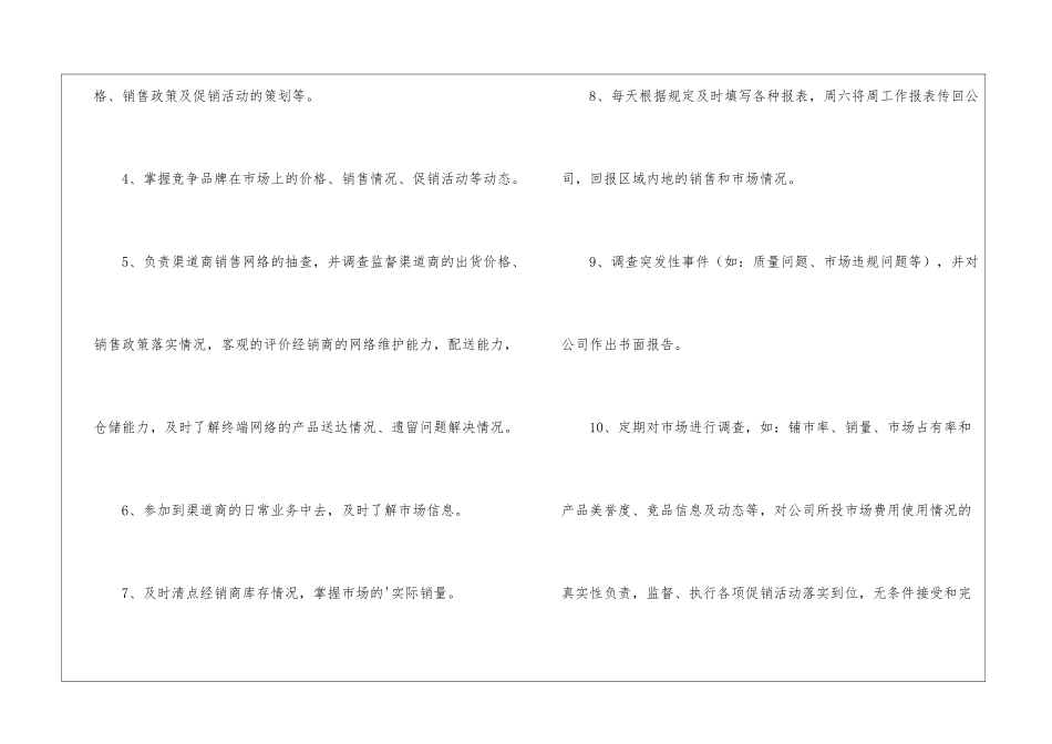 业务员岗位职责_第2页
