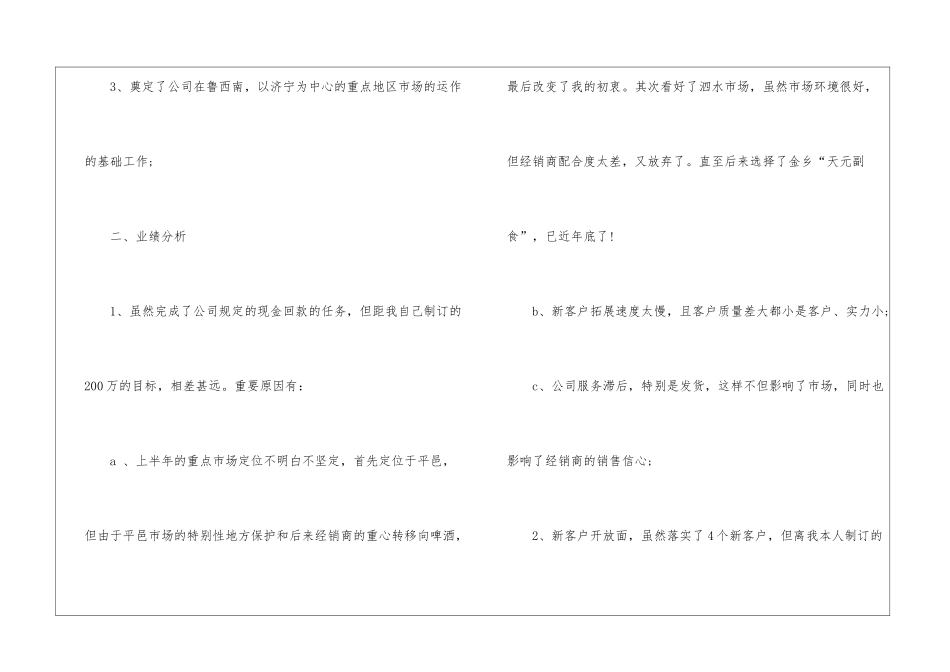 业务员工作计划2篇_第2页