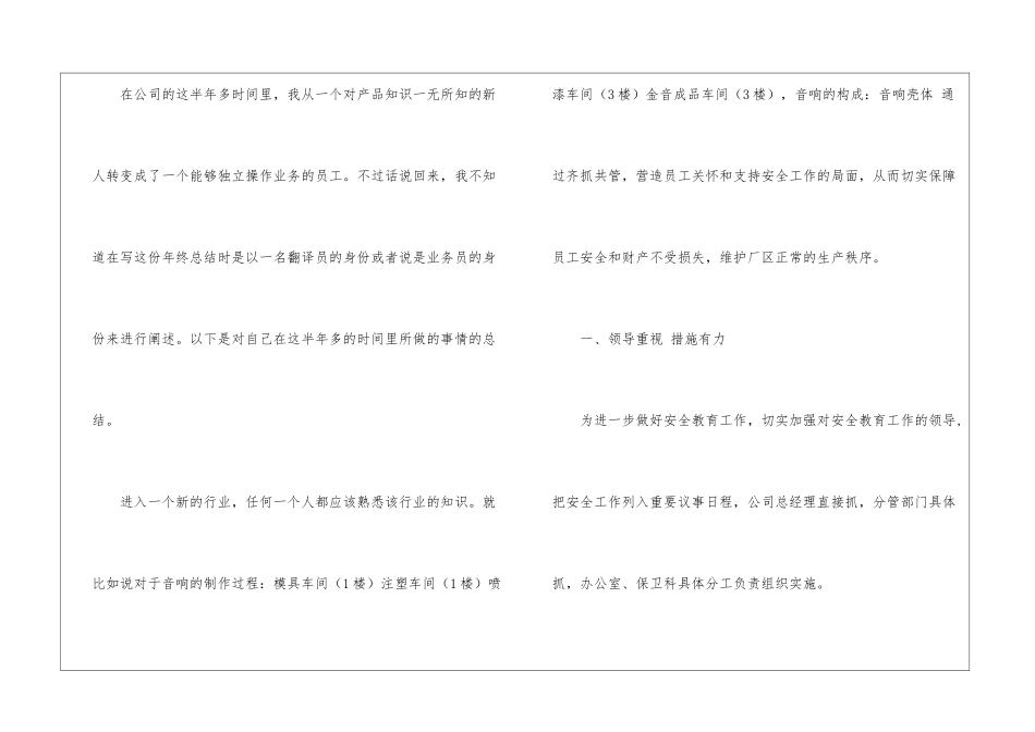 业务员年终工作总结五篇_第2页