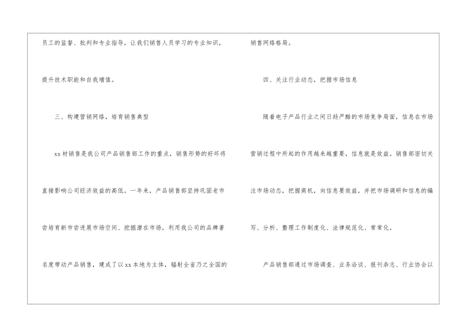 业务员年终工作总结模板汇总5篇_第3页