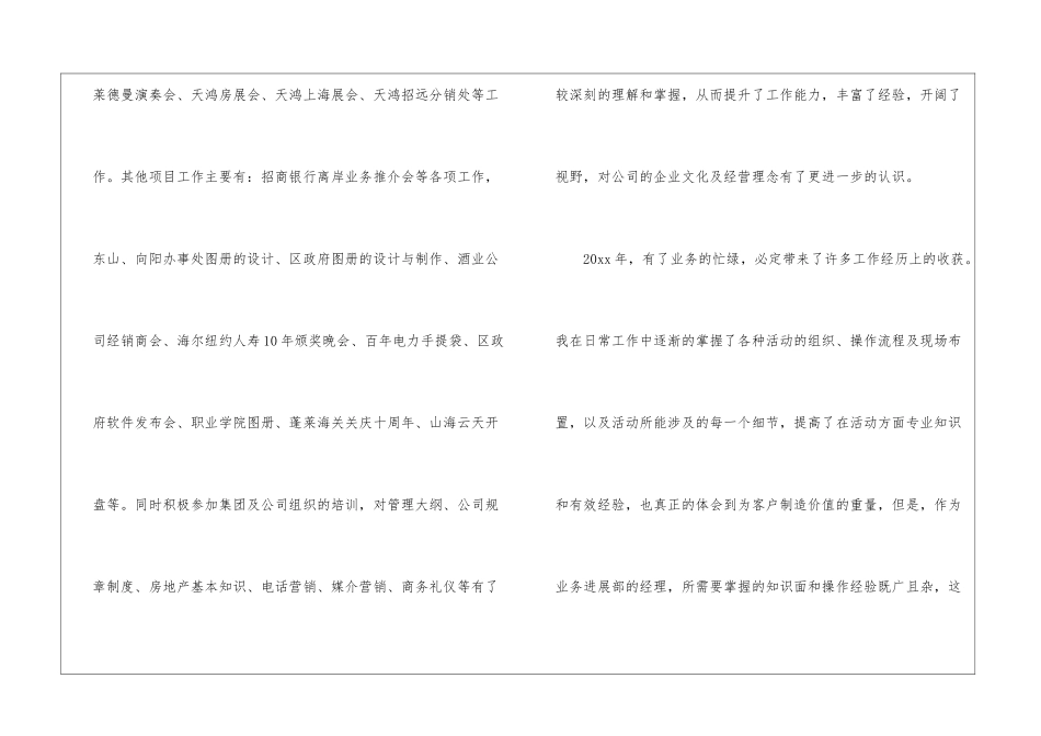 业务员年终工作总结模板集合六篇_第2页
