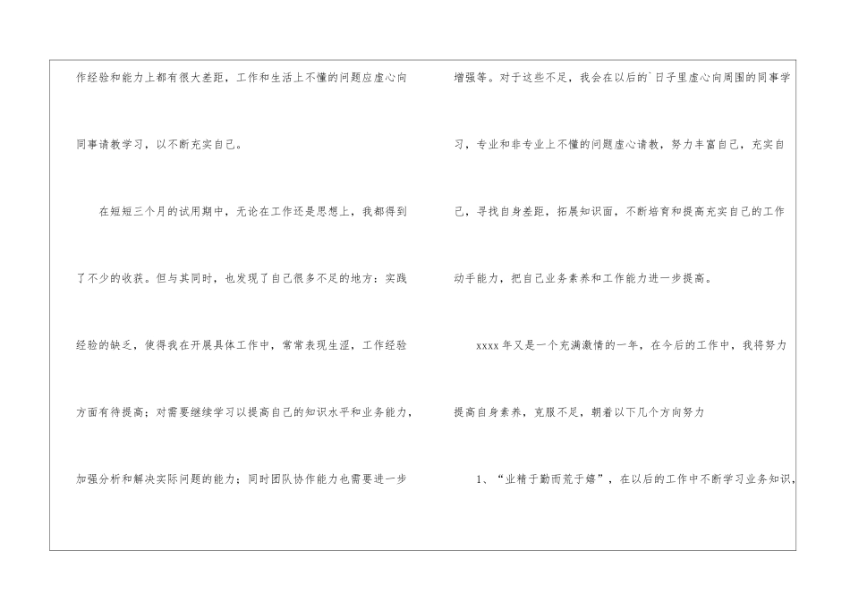 业务员试用期工作总结范本_第3页