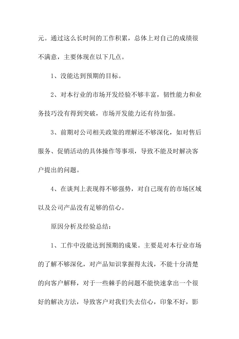 业务员销售年终总结_第2页