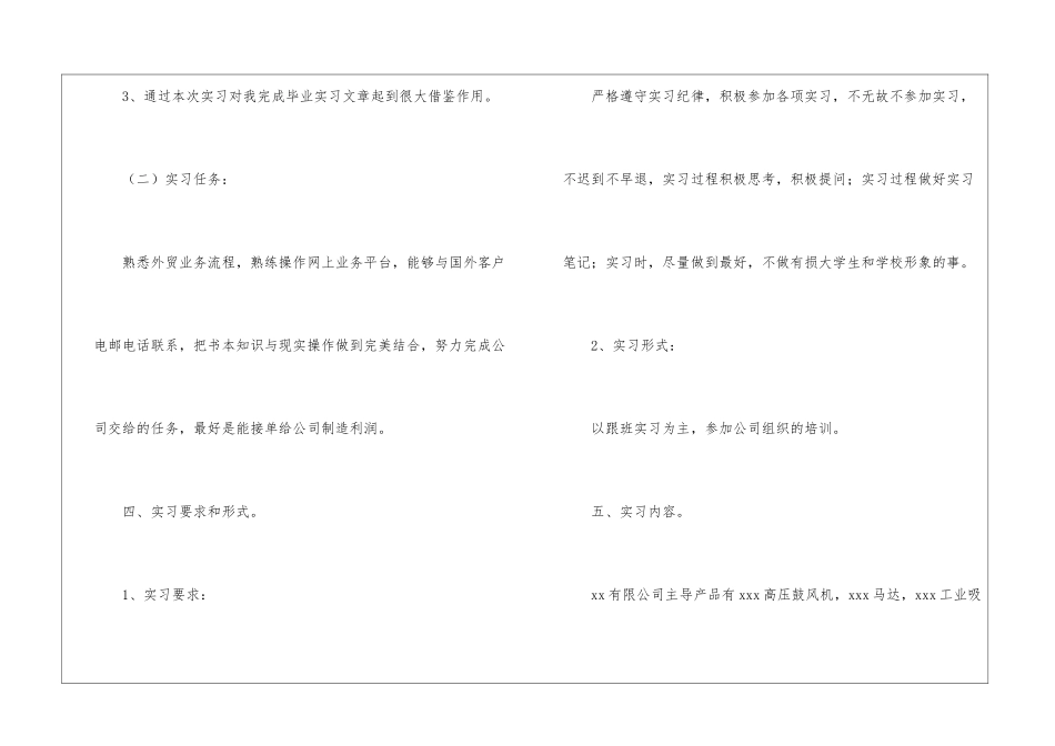 业务实习报告集锦7篇_第3页