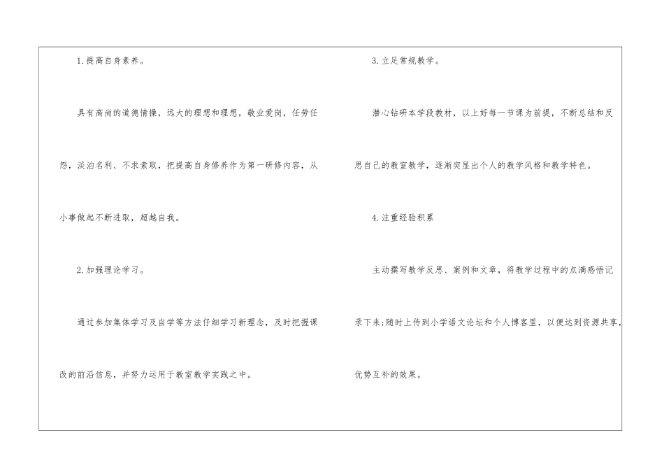 个人培训计划汇编五篇_第2页