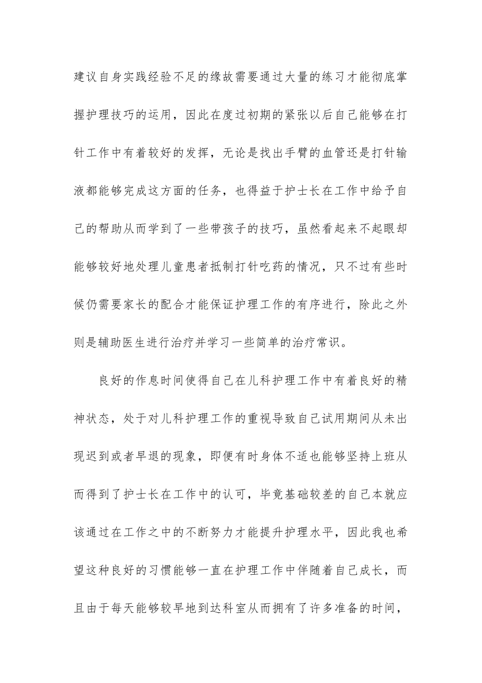 个人工作转正总结3篇_第2页