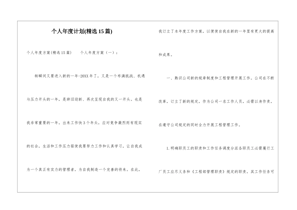 个人年度计划_第1页