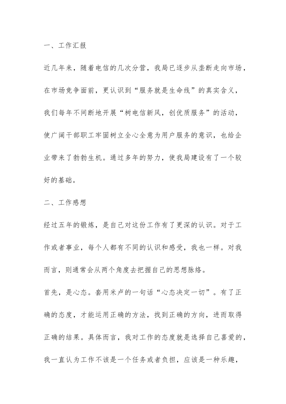 个人年终工作总结电信-_第2页