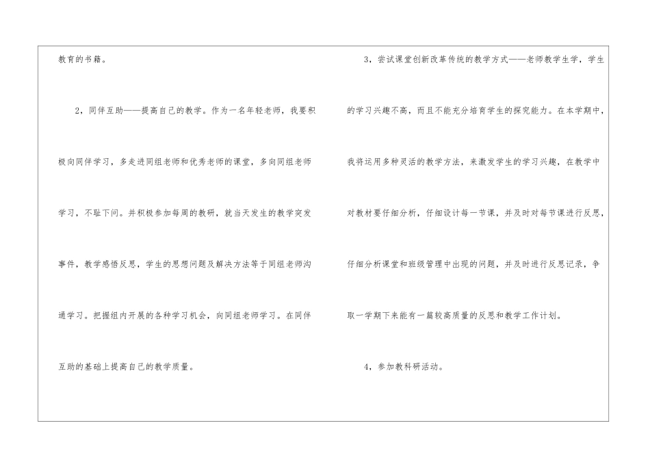 个人的工作计划_第2页