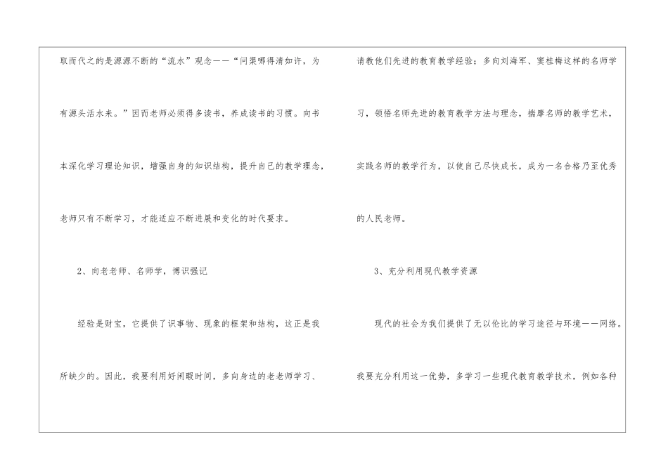 个人的研修计划_第3页