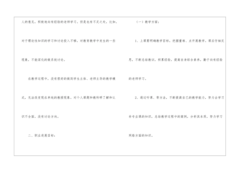 个人职业规划_第2页
