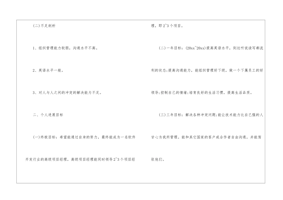 个人能力提升工作计划_第2页
