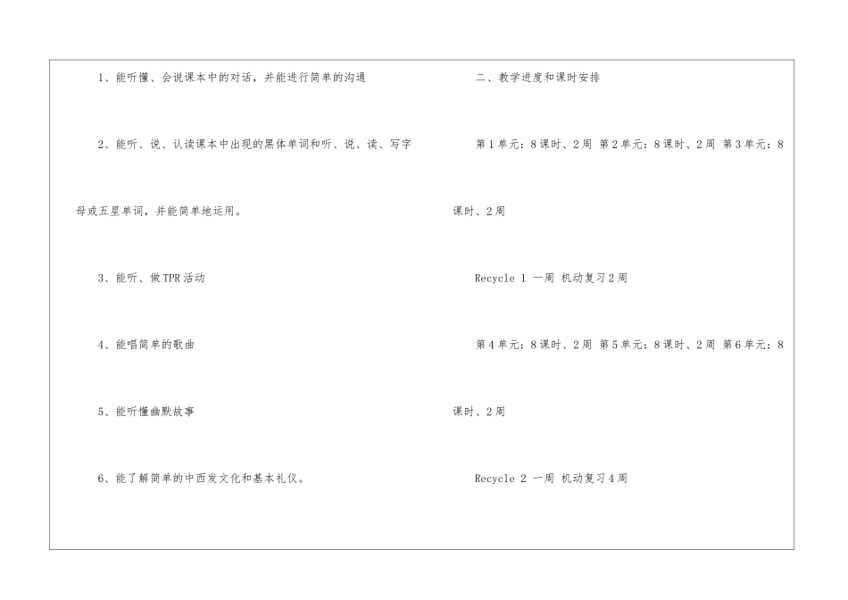 个人英语教学工作计划_第2页