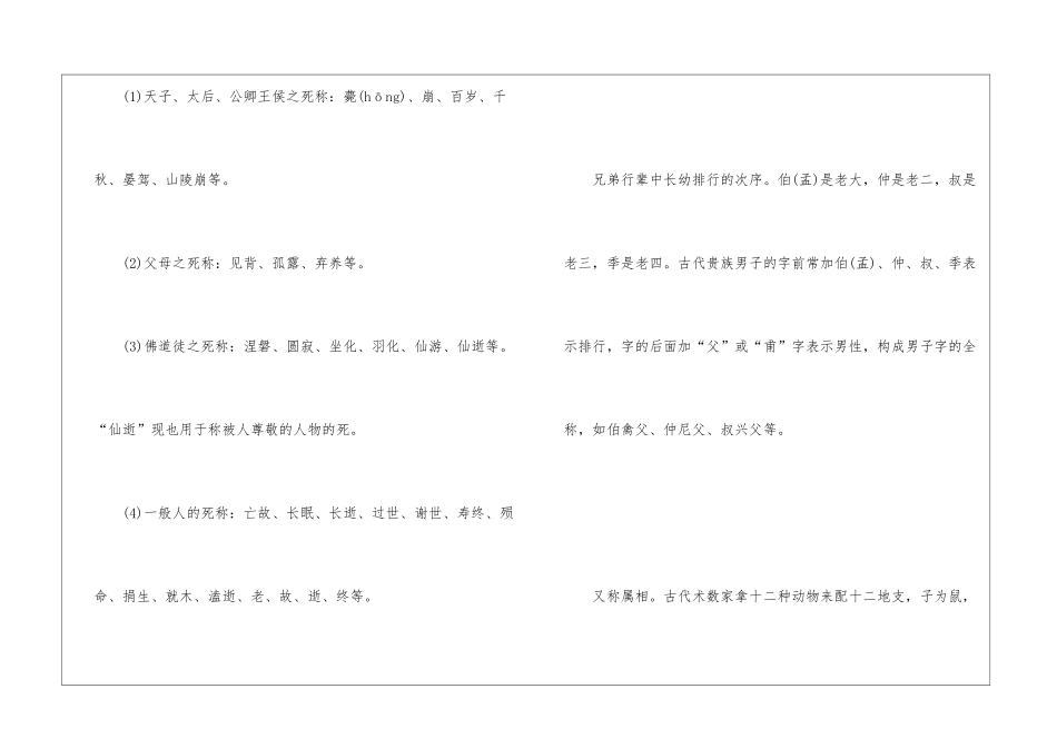 中国古代礼仪知识大全_第3页