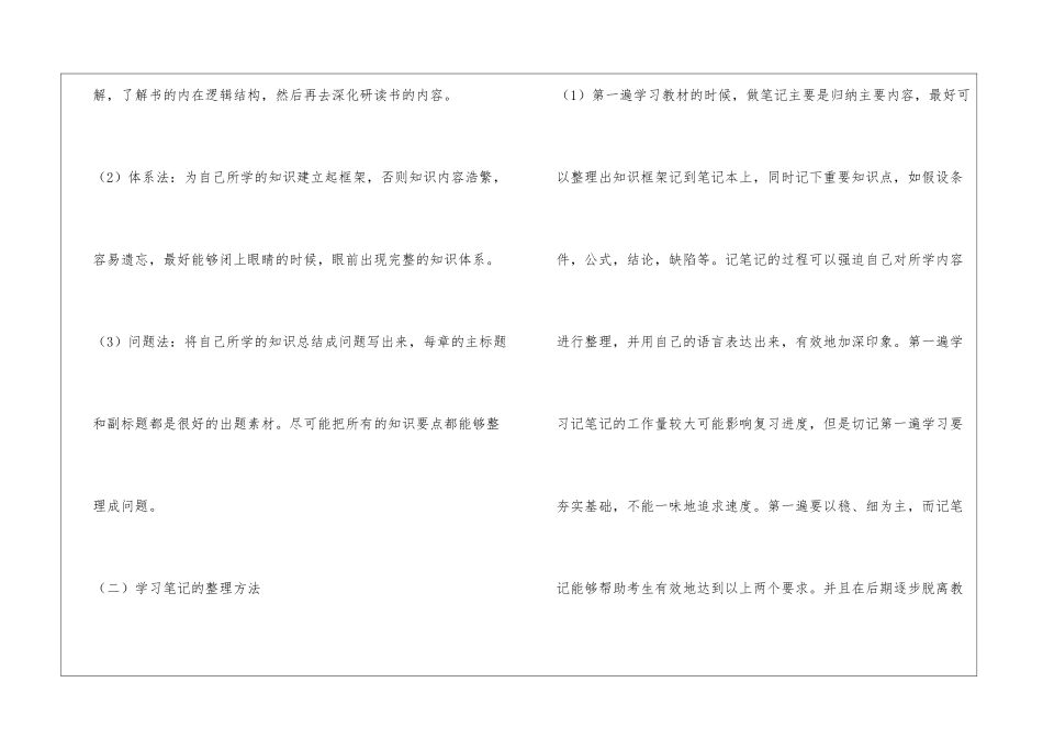 中央民族大学全日制教育硕士考研参考学霸们的学习方法_第2页