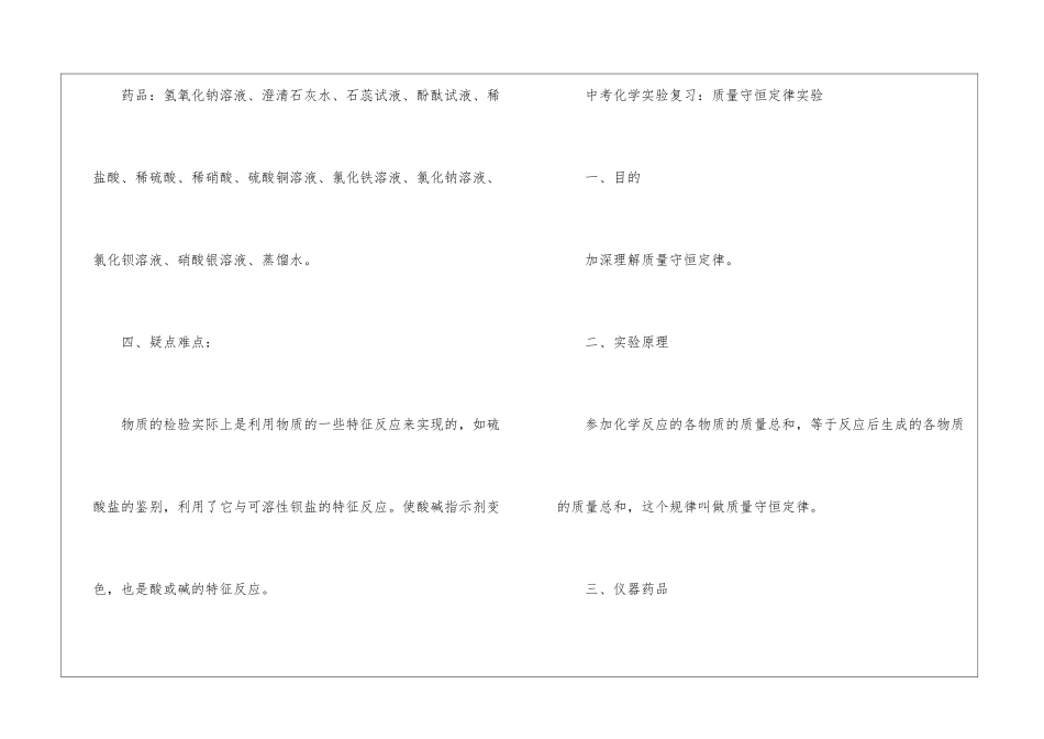 中考化学实验复习辅导考什么_第2页