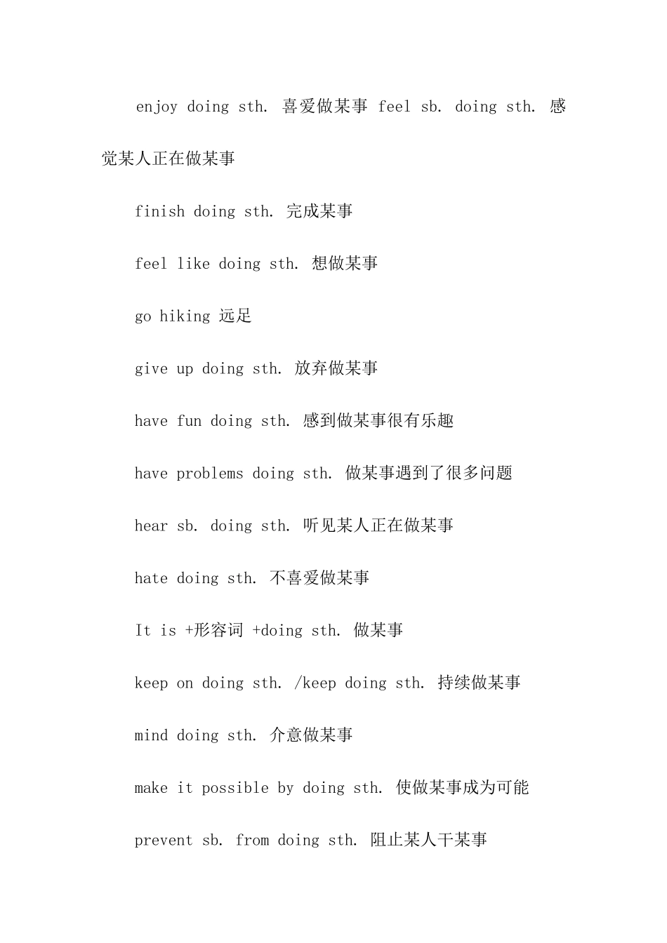 中考英语写作固定搭配句型_第2页