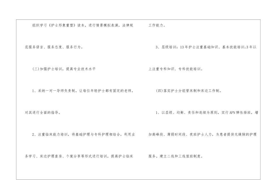 临床科室护理绩效考核方案_第3页