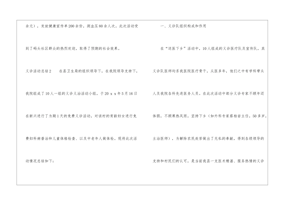 义诊活动总结_第3页